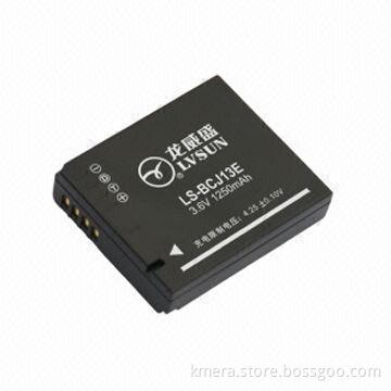 1,250mAh Digital Camera Battery, Replacement for Panasonic BMW-BCJ13GK